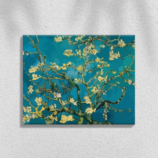 Mandelblomst | Vincent van Gogh | Mal efter tal