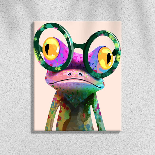 Happy Frog | Paint by Numbers