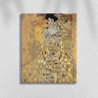 Porträtt av Adele Bloch-Bauer I - Gustav Klimt | Måla efter Nummer