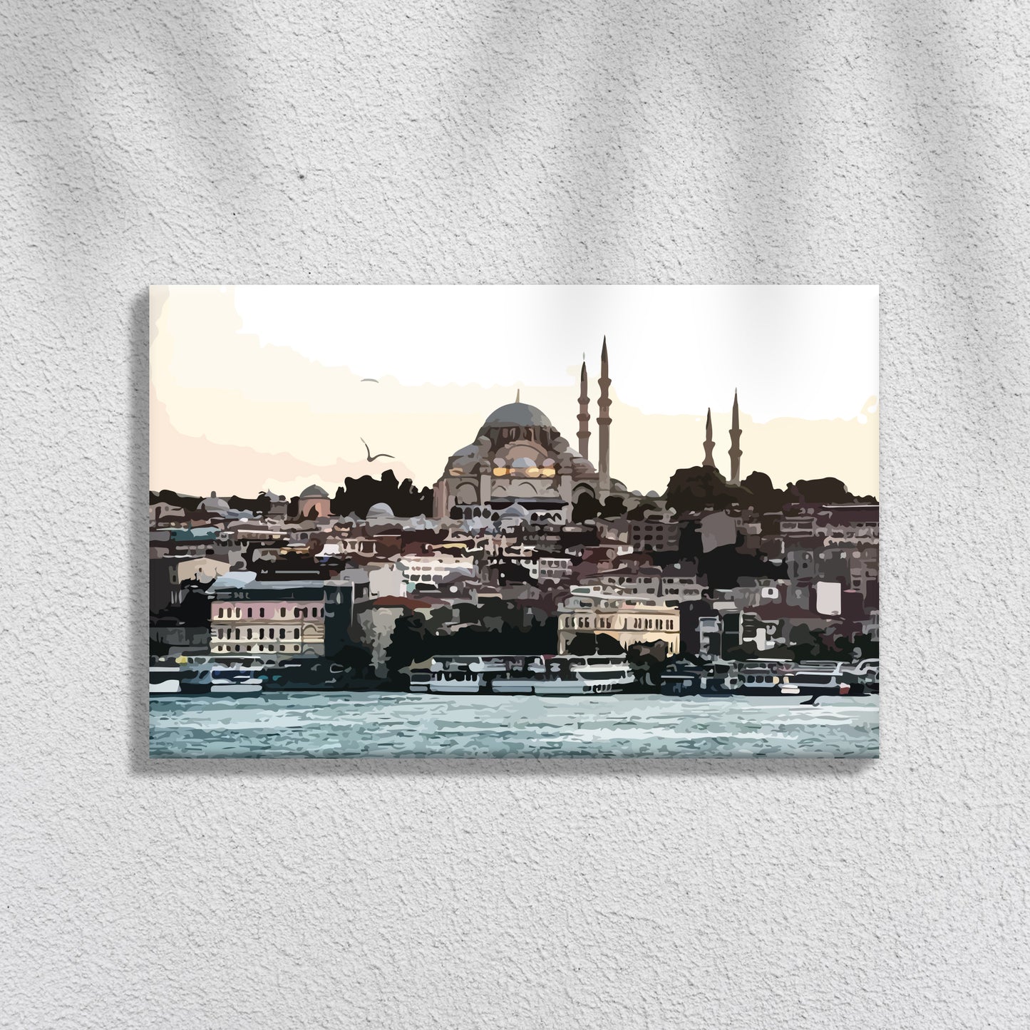 Istanbulin Siluetti | Maalaa Numeroilla