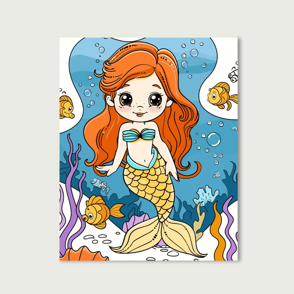 Mermaid | Paint by Numbers