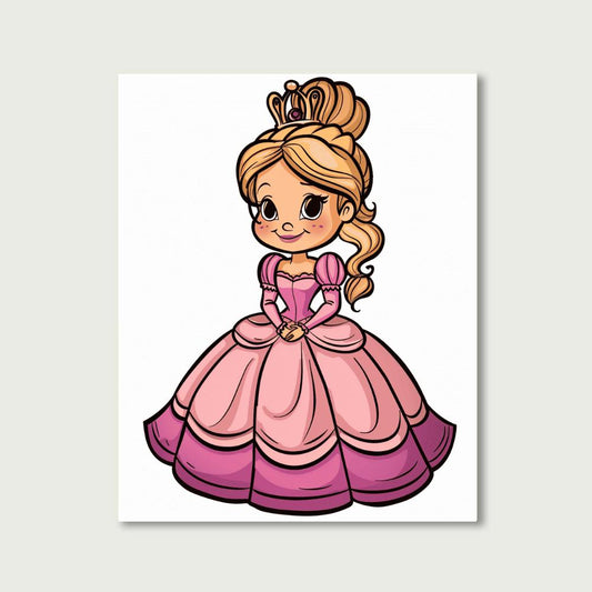 Princess | Paint by Numbers