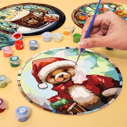 Paint by Numbers - Christmas Placemats | 6 Pieces