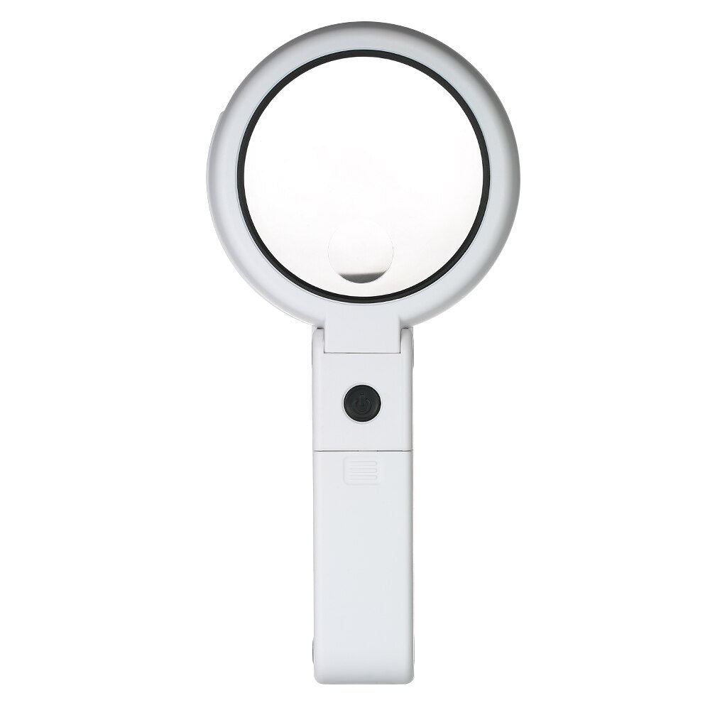 Hand magnifying lamp