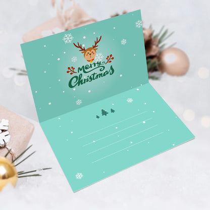 Paint by Number Christmas Cards | 6 Pieces