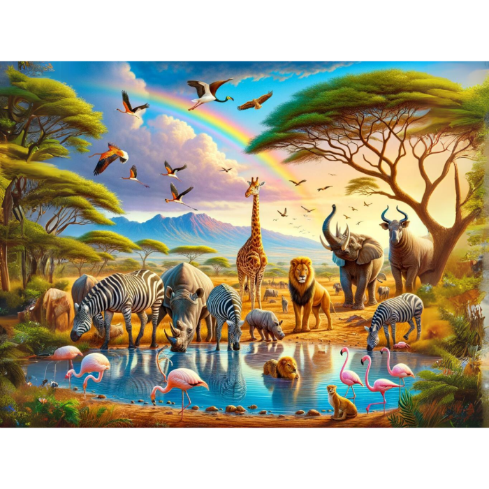 Wild Animals | Paint by Numbers