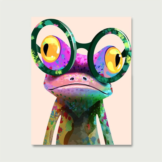 Happy Frog | Paint by Numbers