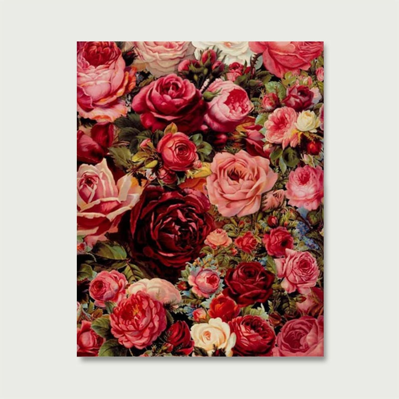 Sea of roses | Paint by Numbers