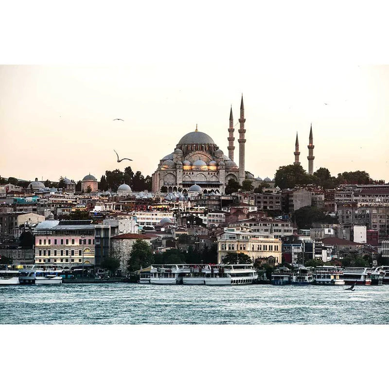 Skyline Van Istanbul | Schilderen op Nummers