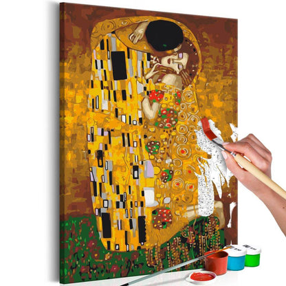 Klimt: The Kiss | Mal etter tall