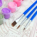 Own Photo Personalized Paint by Numbers Paint Brushes